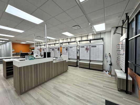 Store Interior at Stanton Optical Store Grand Forks ND 58201