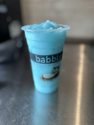 Blue raspberry lemon slush