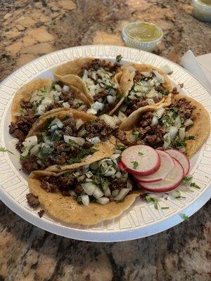 Steak tacos!