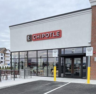 Storefront and patio