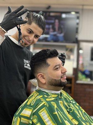 Corte medio Cero piel , medium skin fade