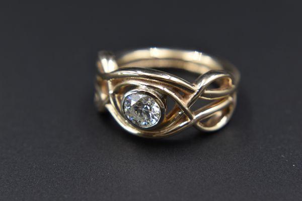 Custom Celtic ring