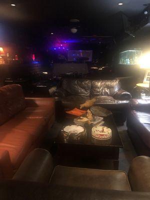 Comfy seating everywhere.. come have a cigar and a good drink..