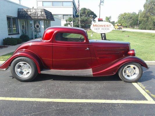 1934 Ford. Complete build by Midwest Hot Rods