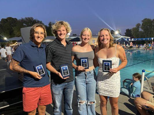 Awards night poolside 2023