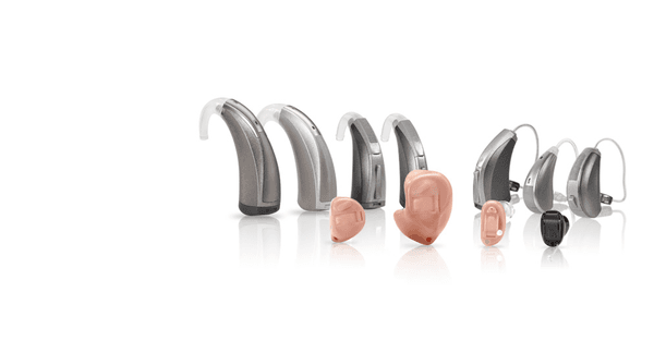 We offer all major brands of hearing aids