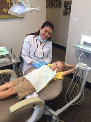 Dr Diaz makes her patients smile!!