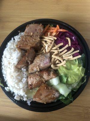 Special Lenten Menu: Tuna bowl