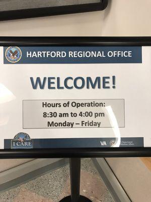 VA regional office hours.