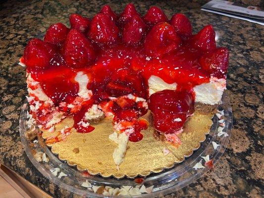 Strawberry cheesecake