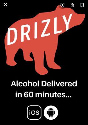 DRIZLY- Alcohol delivery app. Mex Mart is now on drizly