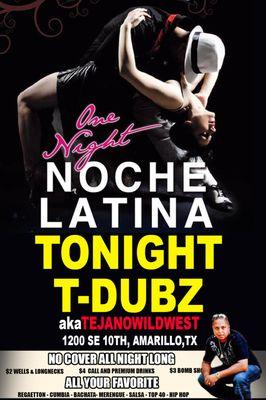 Our first night of all your favorite Latin hits!