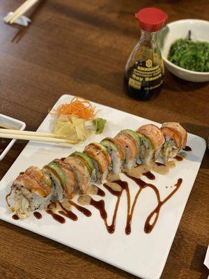 Tiger Roll sushi