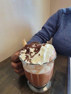 Loaded hot chocolate