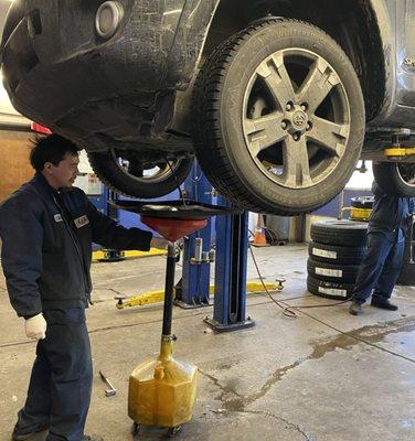 Your one-stop shop for oil change services in Aurora, Colorado! Visit us for fast, friendly service today! #AutoCare #AuroraCO