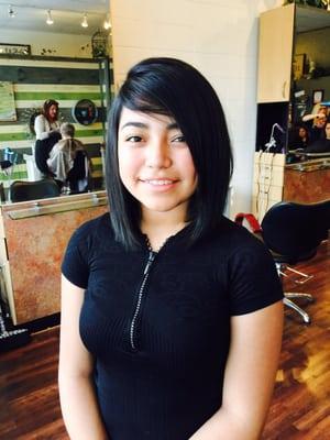 Cut & style by Amanda! 541-728-7999