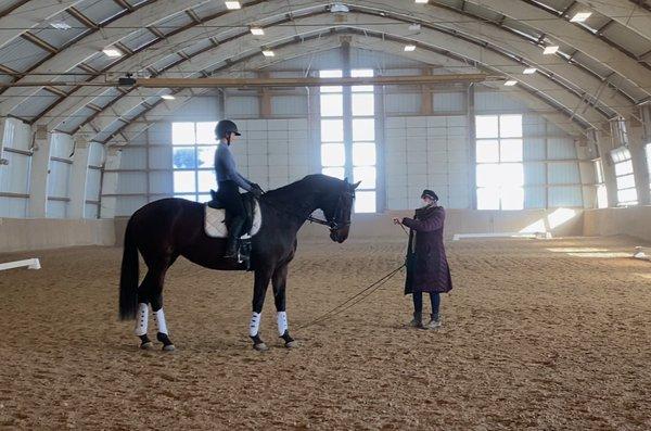 Dressage Clinic Dolly Harmon