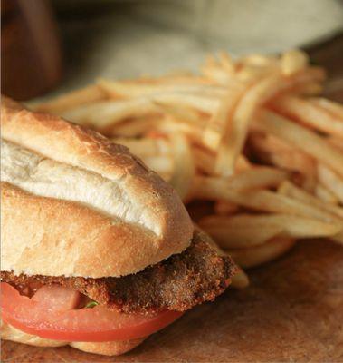 FILET MIGNON MILANESA SANDWICH