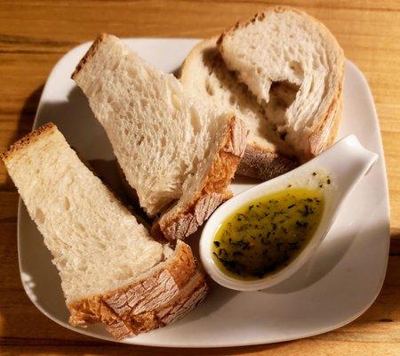 Bread Plate at Clay Pot Bistro