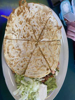 Cheese quesadilla