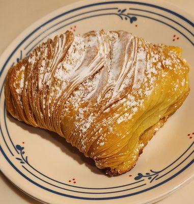 Our Sfogliatella was unbelievably delicious