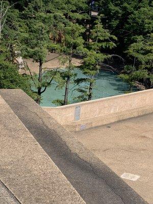 View of quiet pool from the "mountain "