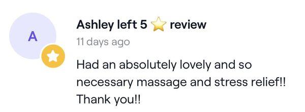 What do my New Customer's have to say about #LMTP MassageTherapy services?? Checkout our reviews from last week & #BookNow!