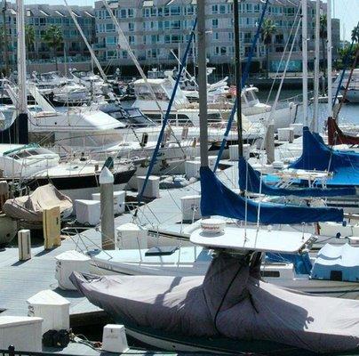 Dolphin Marina Slips, Marina del Rey