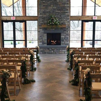 Wedding Ceremony in the Gallery