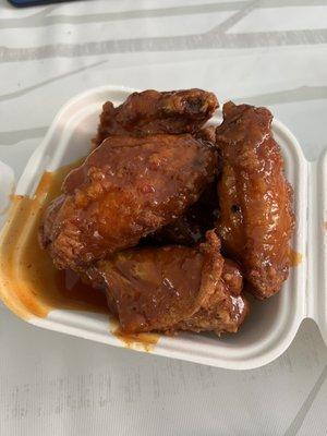 Jumbo party wing Mango Habanero