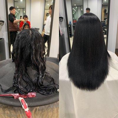 Japanese straightening