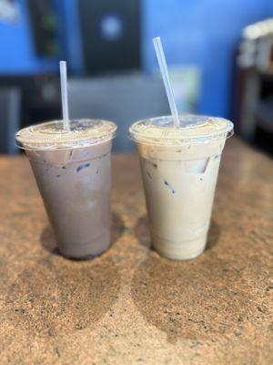 Iced Mocha and Iced White Mocha