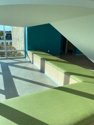 Seating Area under the stairs