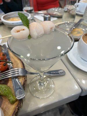 Lychee martini