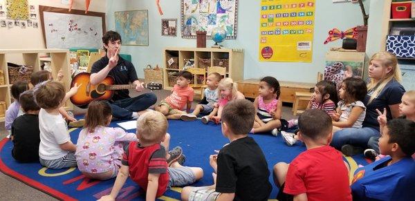 Circle Time provides young children with a wide range of social and emotional benefits. Taking turns, sharing ideas, and cooperation.