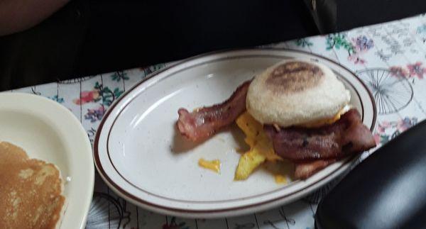 Egg Bacon Mcmuffin