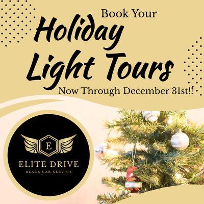 Elite Drive Holiday Light Tours!