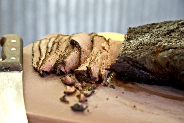 Their smoked brisket is amazing.