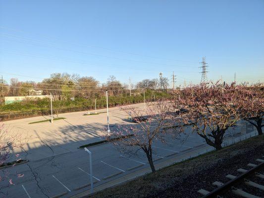 Shrewsbury-Lansdowne I-44 Metrolink platform