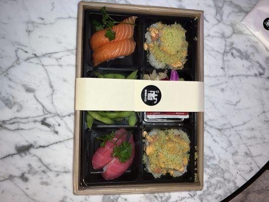 Beautifully presented takeout