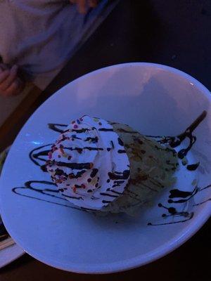 Tempura ice cream