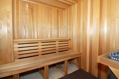 Dry Sauna in both locker rooms