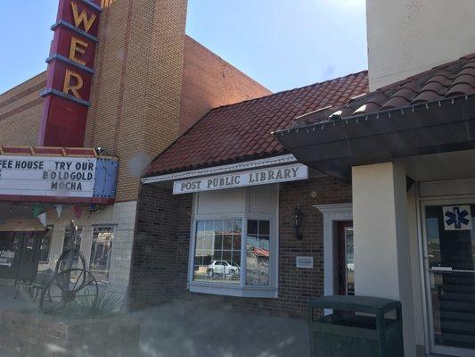 Tiniest library I've ever visited