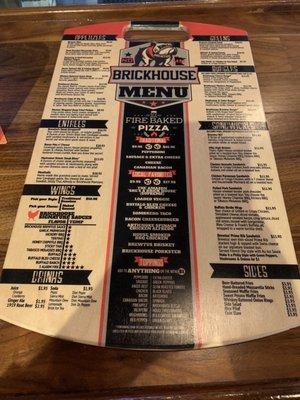 Regular Menu