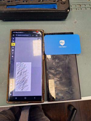 Samsung Cracked Screen Repair ， Same Day Pick Up ， No Appointment Need ！