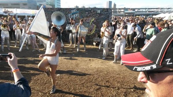 The great marching band show.