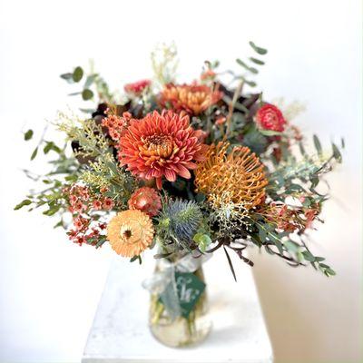 Studio Emme * Fall Seasonal Mix * Demi Vase Arrangement