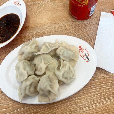 Pork Shrimp & Cabbage Handmade Dumplings