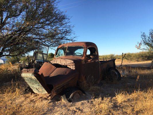 This truck doesn't want to leave Singing Winds!