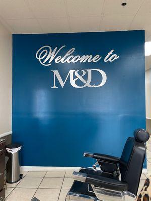 M& D logo